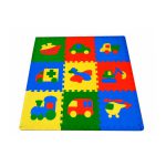 Коврик-пазл 33х33 см (Транспорт)