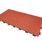 Плитка резиновая EcoStep (терракот)