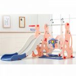 Детский игровой комплекс WM19020 Морской котик (розовый)