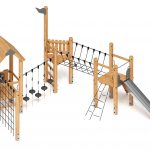 Игровой комплекс (лиственница) ДИК 2.24.02-Л